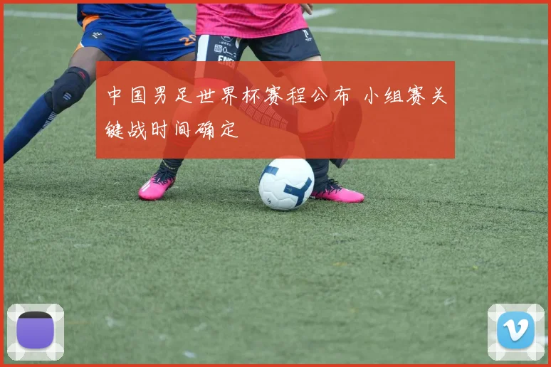 中国男足世界杯赛程公布 小组赛关键战时间确定